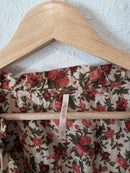 Free People Cotton Floral Blouse (S)