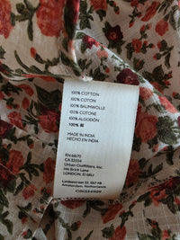 Free People Cotton Floral Blouse (S)