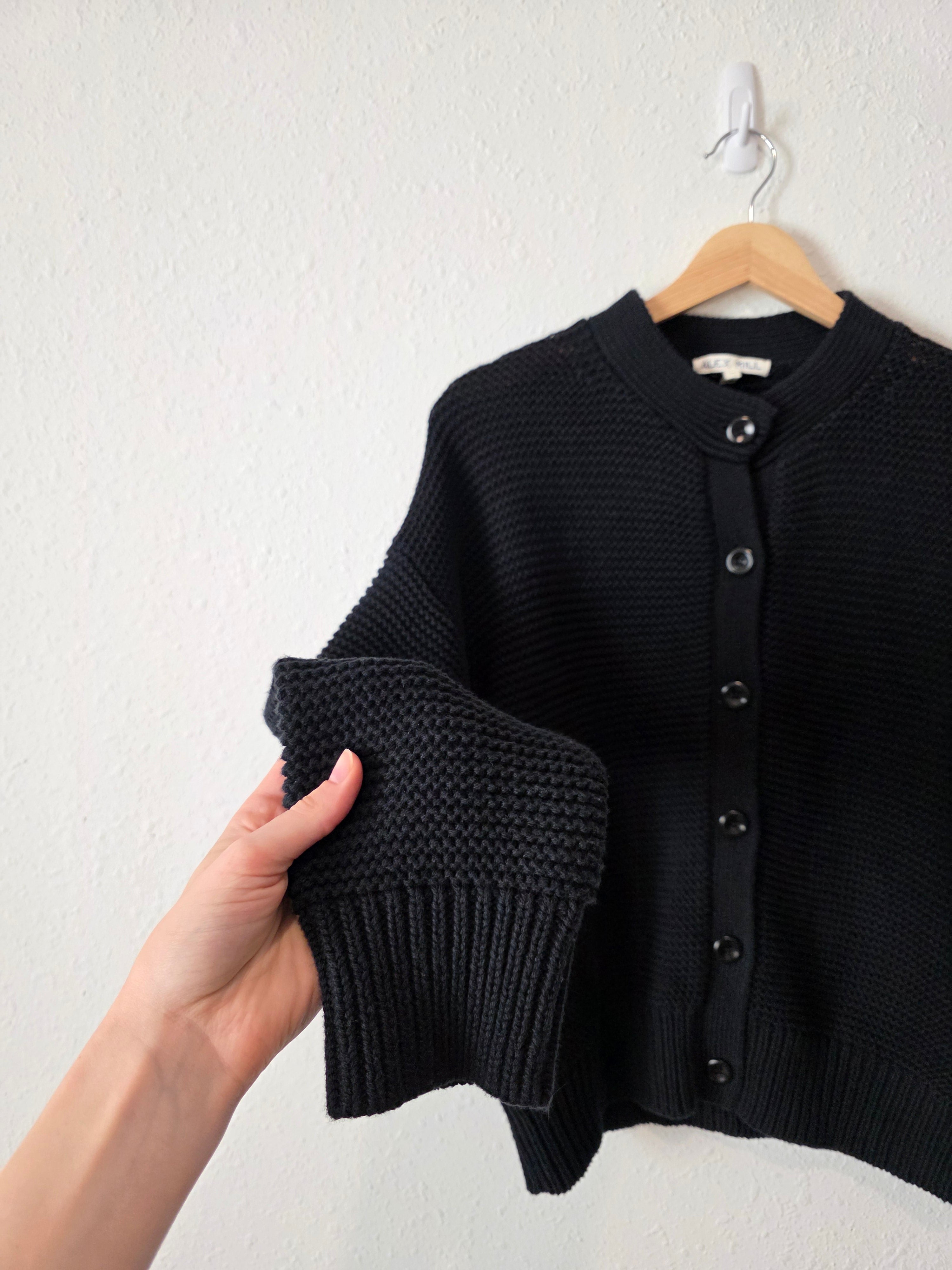 Alex Mill Black Nico Cardigan (M)