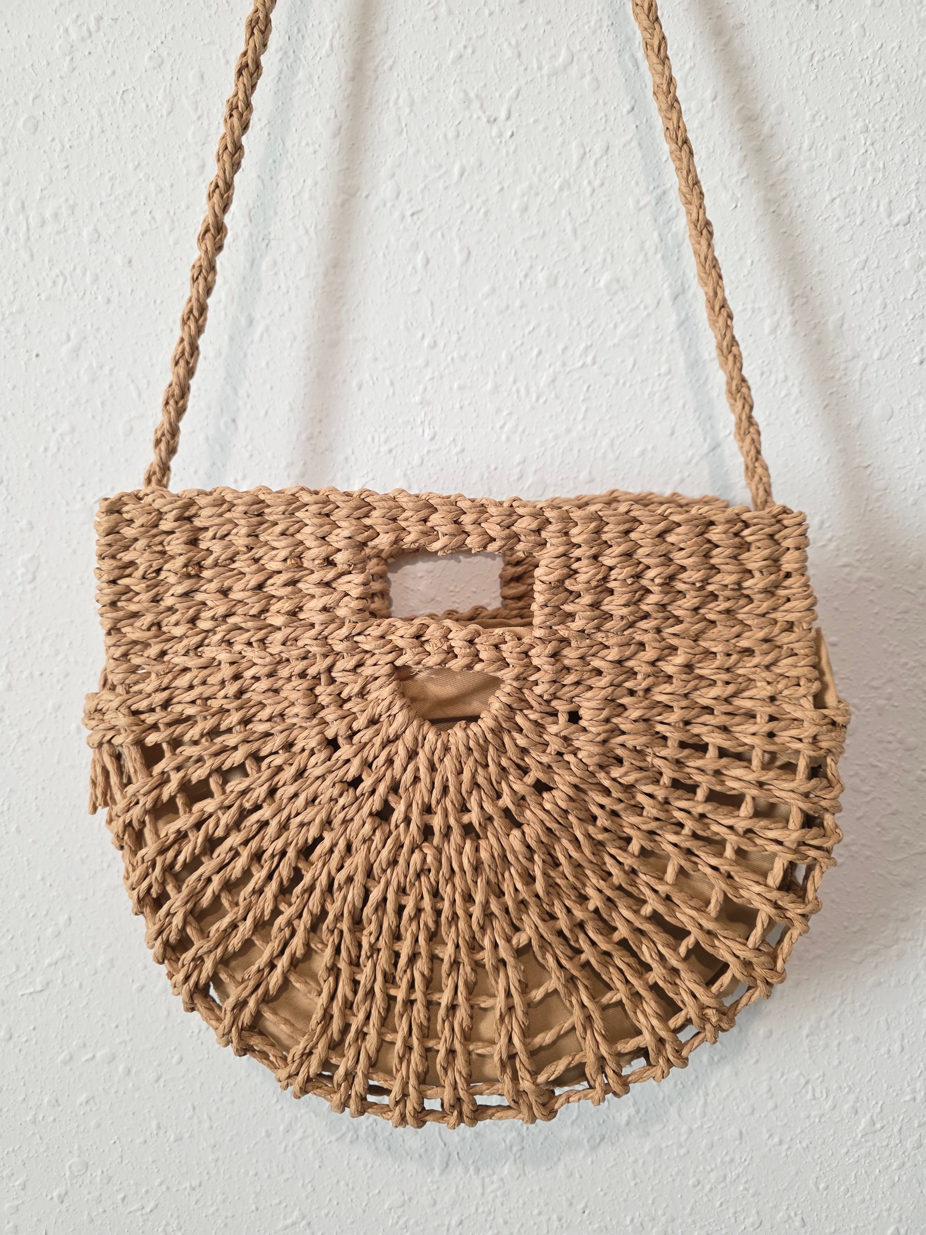 NEW Small Straw Raffia Bag