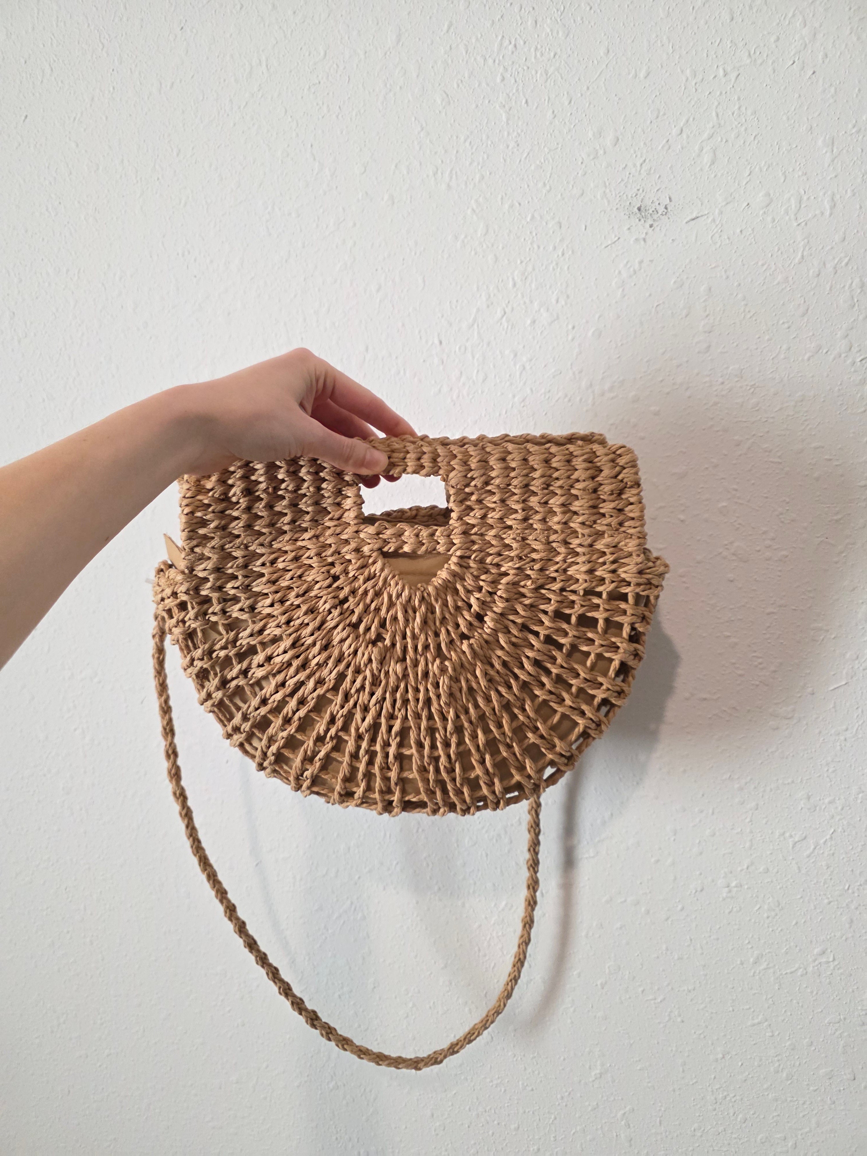 NEW Small Straw Raffia Bag