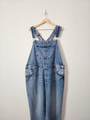 Baggy Denim Overalls (2X)