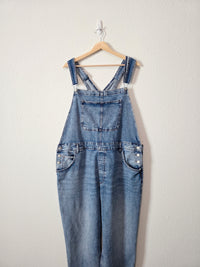 Baggy Denim Overalls (2X)