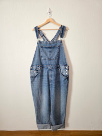 Baggy Denim Overalls (2X)