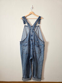 Baggy Denim Overalls (2X)