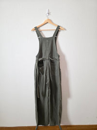 Aerie Wide Leg Overalls (M)