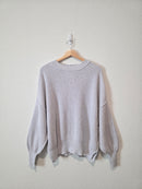Aerie Oversized Ribbed Sweater (XS)