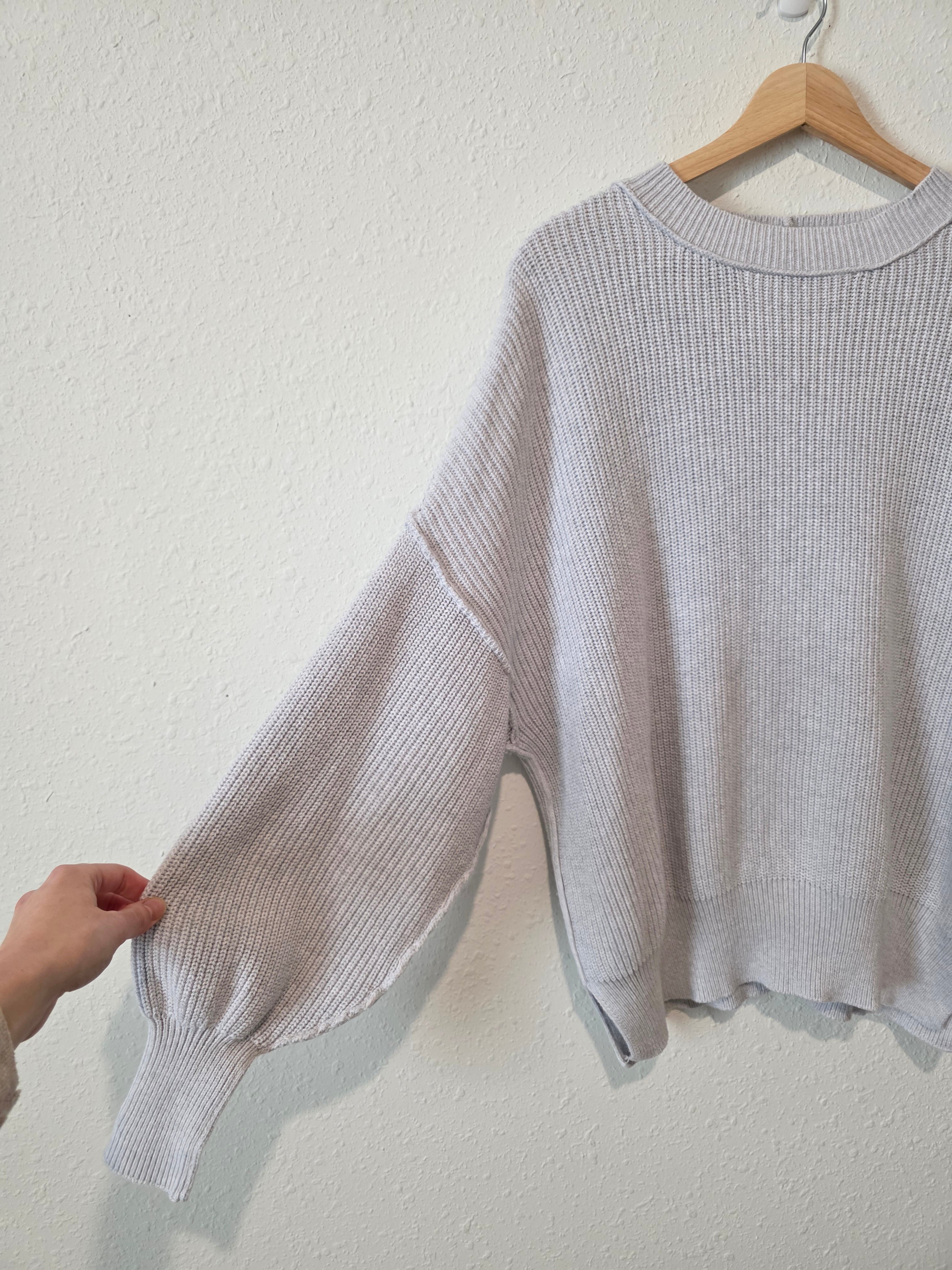 Aerie Oversized Ribbed Sweater (XS)