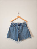 Abercrombie Loose Denim Shorts (29)