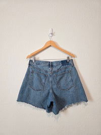Abercrombie Loose Denim Shorts (29)