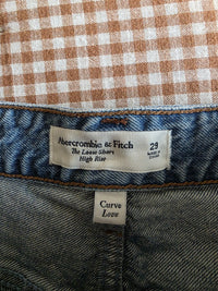 Abercrombie Loose Denim Shorts (29)