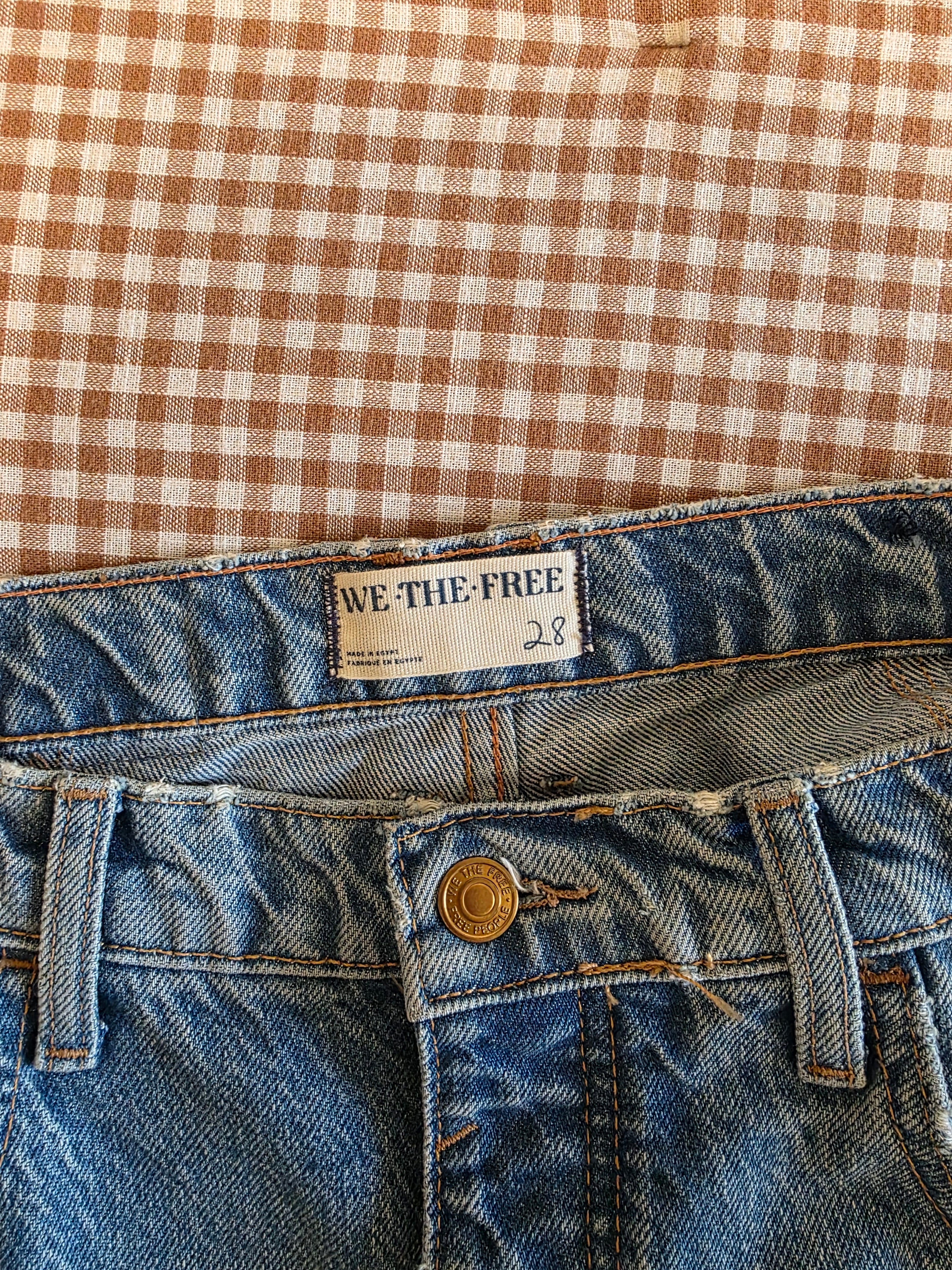 Free People Relaxed Barrel Jeans (28)