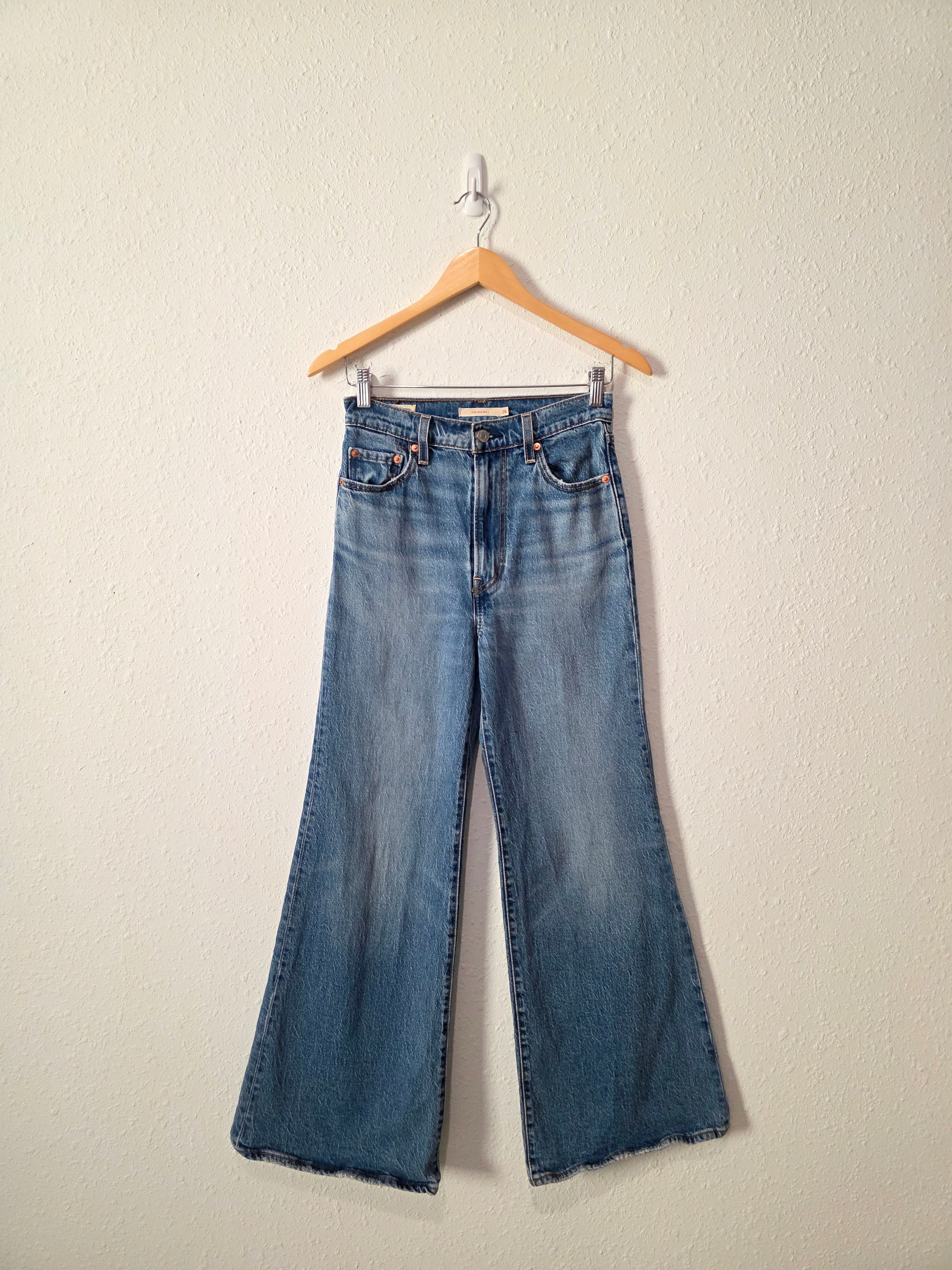 Levi's Ribcage Bell Jeans (26)