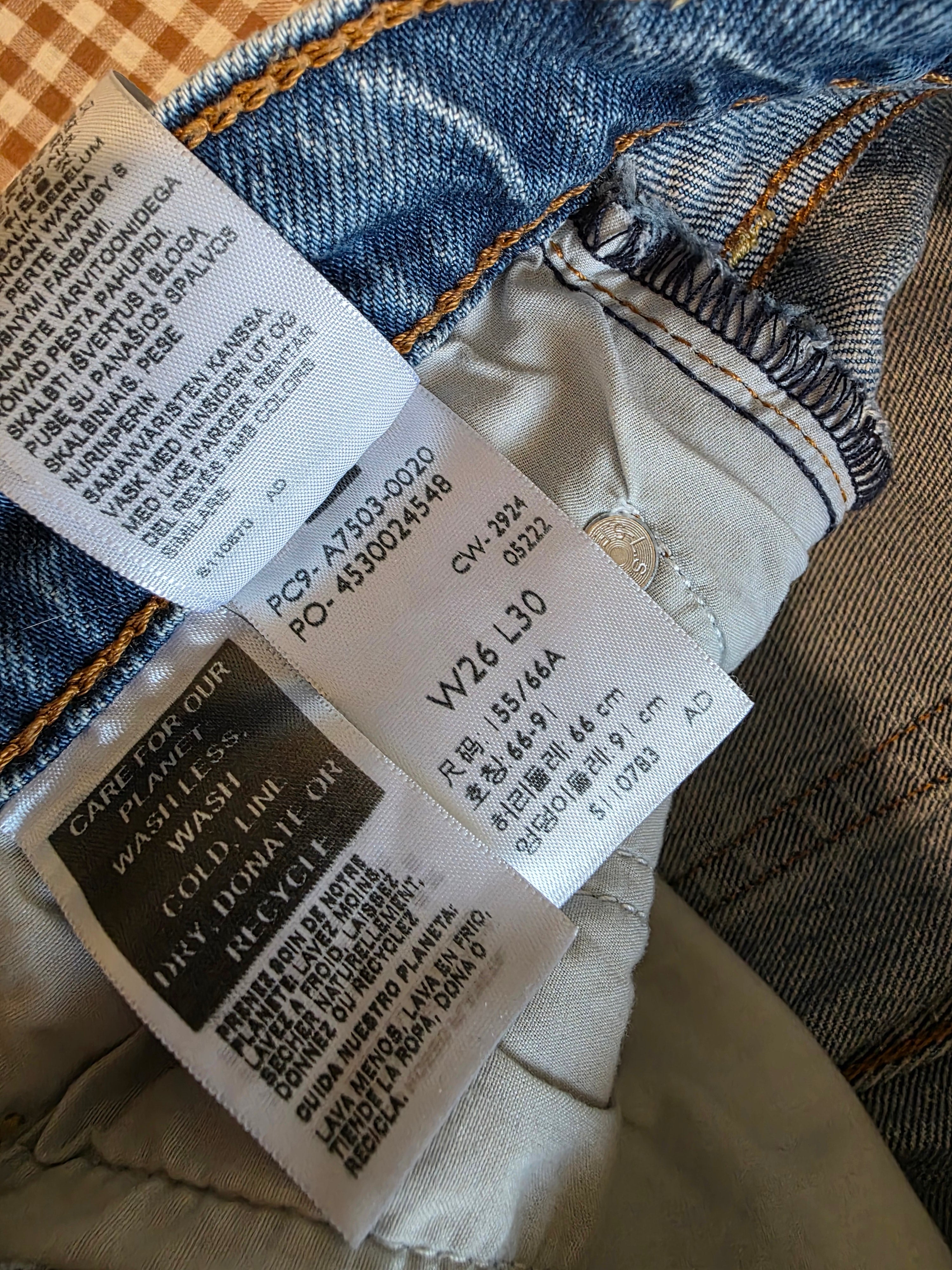Levi's Ribcage Bell Jeans (26)