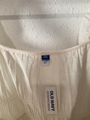 NEW Eyelet Smocked Tank (XXL)