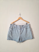 Madewell Light Wash Shorts (33)