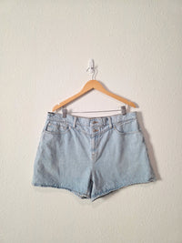 Madewell Light Wash Shorts (33)