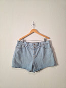 Madewell Light Wash Shorts (33)
