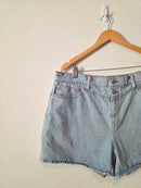 Madewell Light Wash Shorts (33)