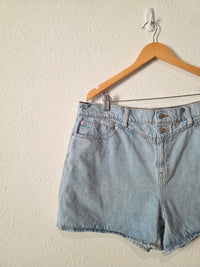 Madewell Light Wash Shorts (33)