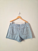 Madewell Light Wash Shorts (33)