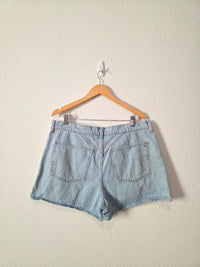 Madewell Light Wash Shorts (33)