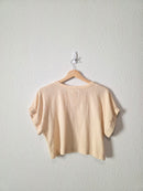 Loveriche Crop Cotton Top (M)