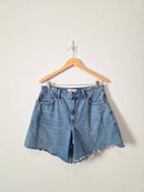 Abercrombie Loose Denim Shorts (29)