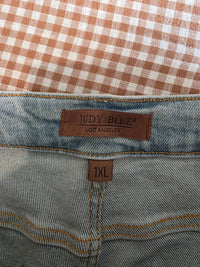 Judy Blue Light Wash Relaxed Shorts (1X)