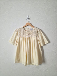 Polagram Crochet Cotton Top (S)