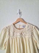 Polagram Crochet Cotton Top (S)