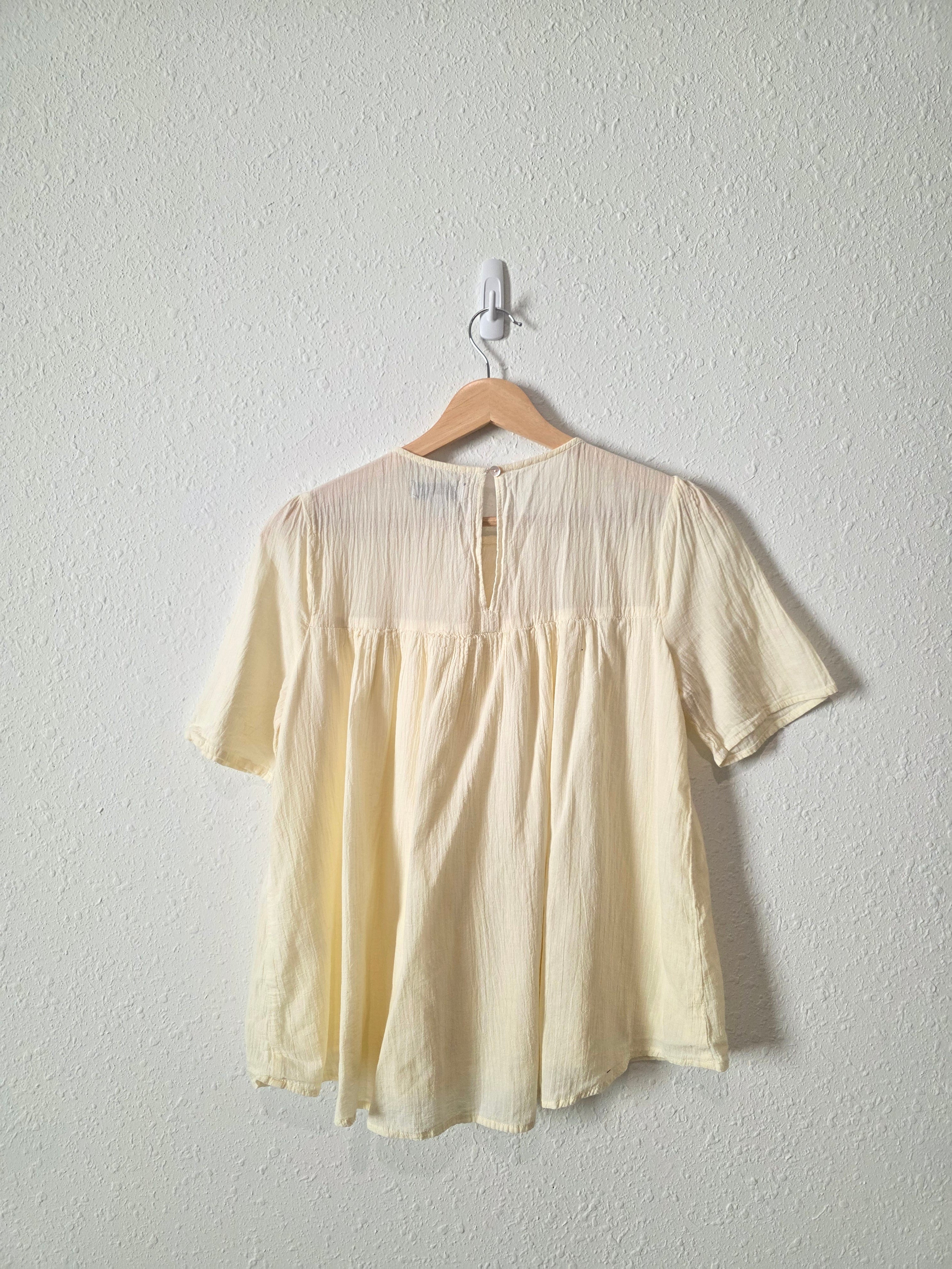 Polagram Crochet Cotton Top (S)