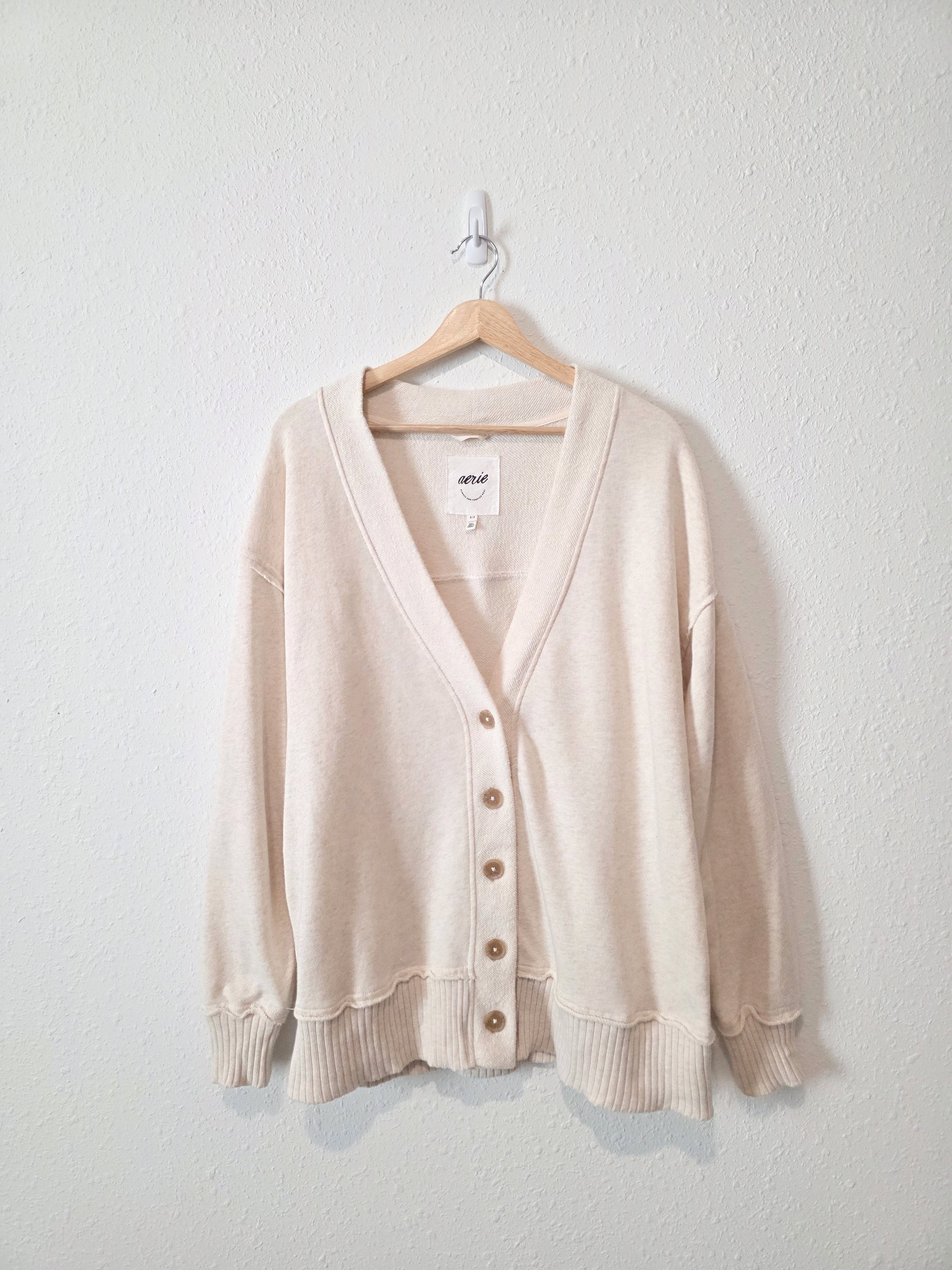 Aerie Oversized Cozy Cardigan (S)