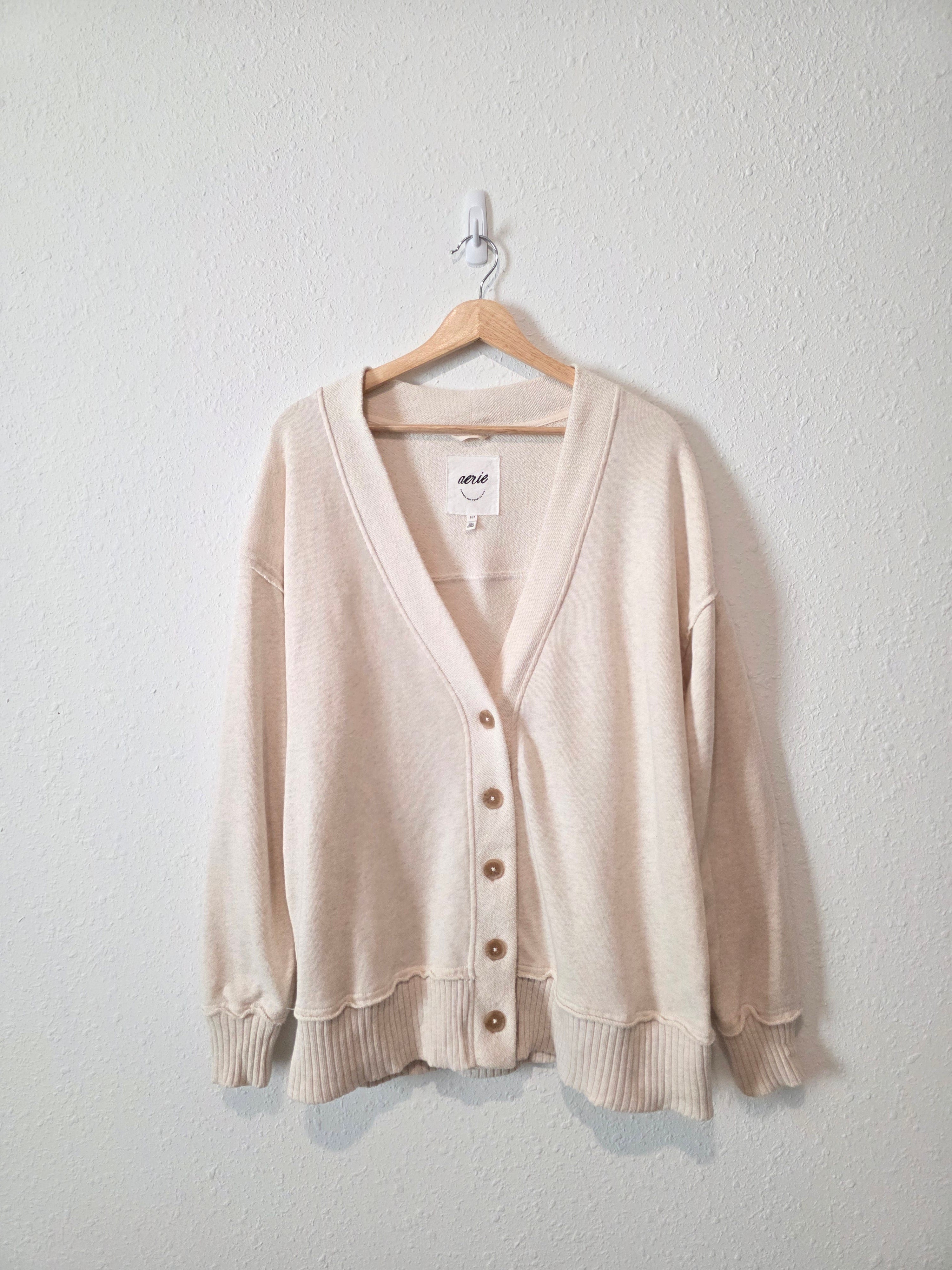 Aerie Oversized Cozy Cardigan (S)