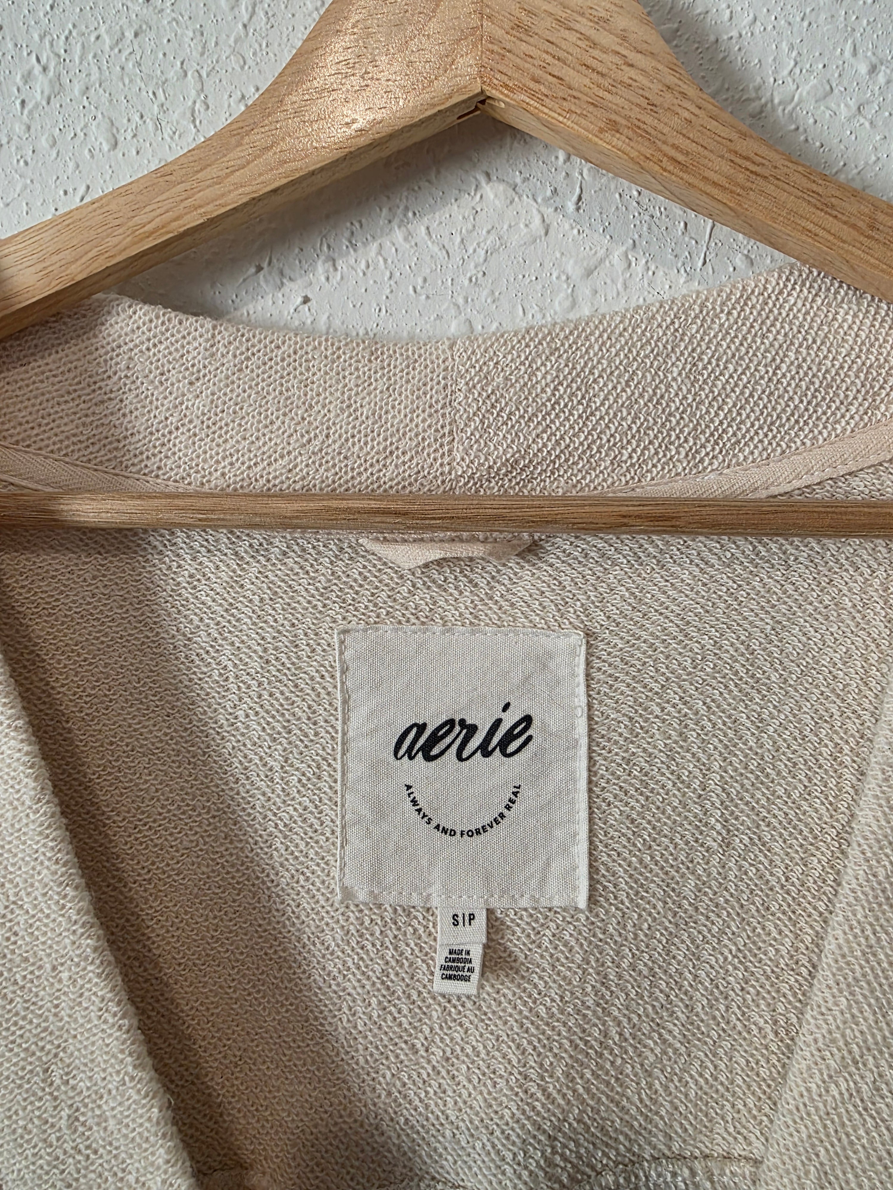 Aerie Oversized Cozy Cardigan (S)