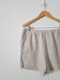 J.Crew Relaxed Linen Shorts (M)