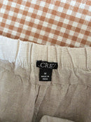 J.Crew Relaxed Linen Shorts (M)