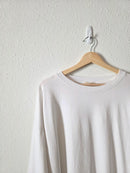 Madewell Cotton Crewneck Tee (L)
