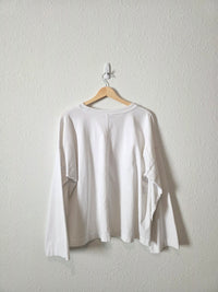 Madewell Cotton Crewneck Tee (L)