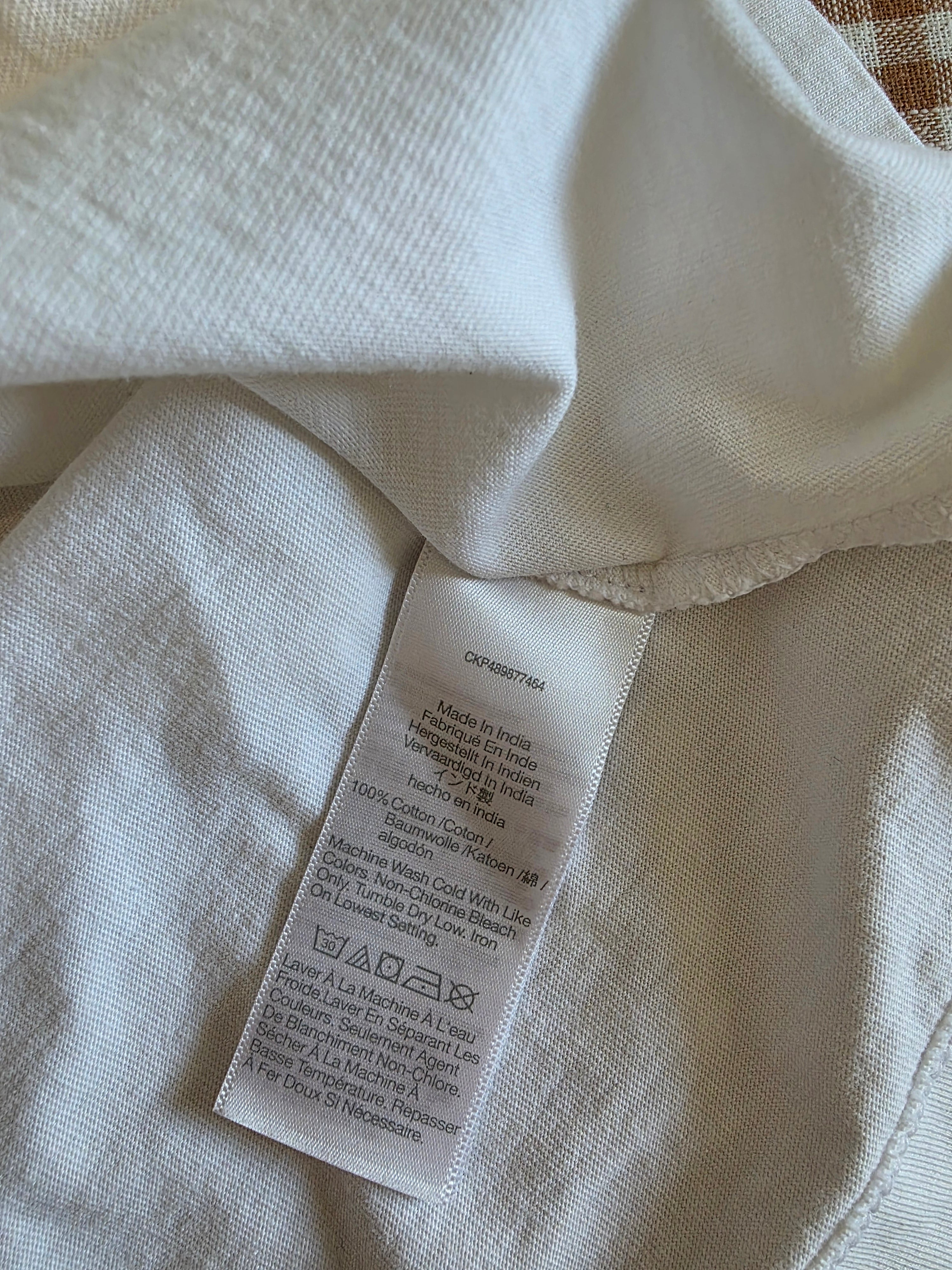 Madewell Cotton Crewneck Tee (L)