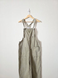 Zenana Wide Leg Overalls (L)