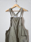 Zenana Wide Leg Overalls (L)