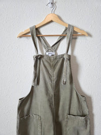 Zenana Wide Leg Overalls (L)