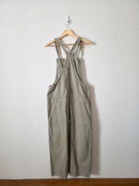 Zenana Wide Leg Overalls (L)