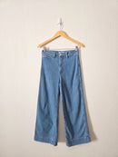 Madewell Wide Leg Crop Jeans (26)