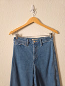 Madewell Wide Leg Crop Jeans (26)