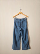Madewell Wide Leg Crop Jeans (26)