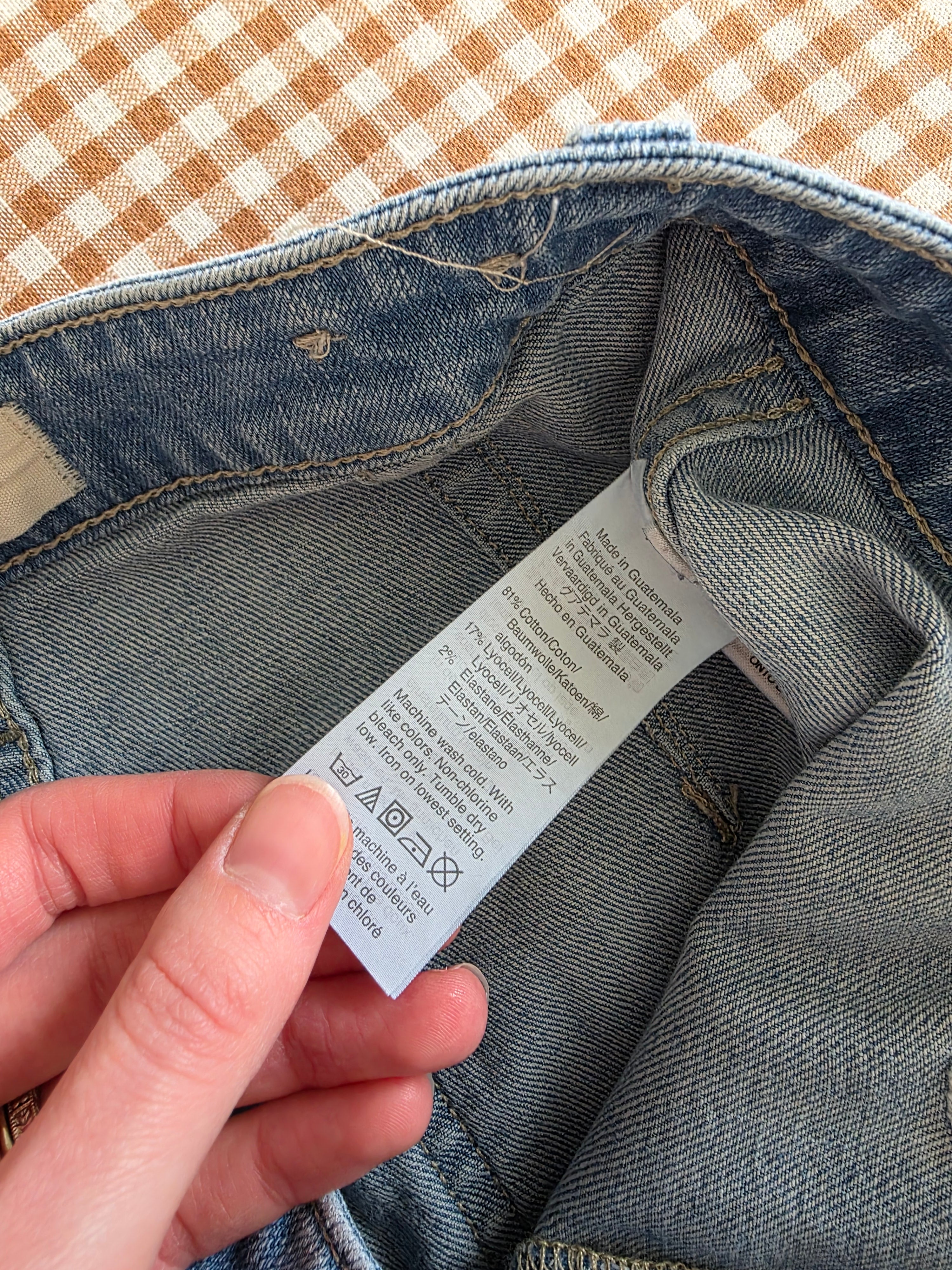 Madewell Wide Leg Crop Jeans (26)