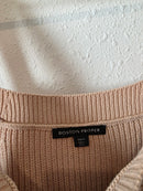 Neutral Cotton Ribbed Tank (S)