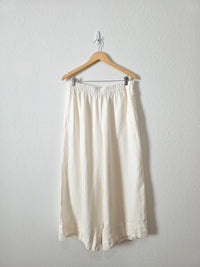 Banana Republic Linen Wide Leg Pants (L)